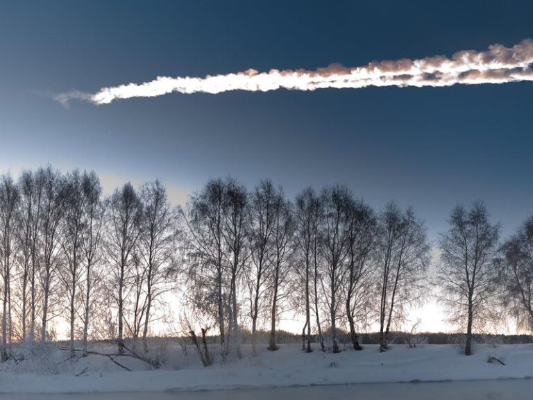 asteroid strike russia