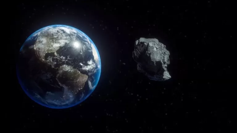 asteroid striking earth
